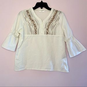 Boyet Fajardo Embroidered Top